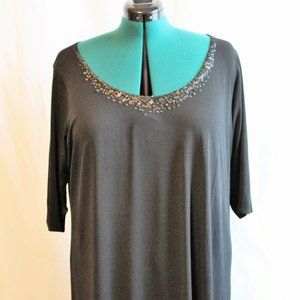 Silk tunic dress